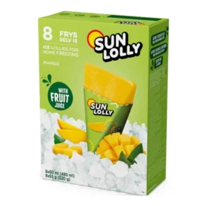 Sun Lolly Mango – Lody do zamrażania mango 8 szt. (480 ml)