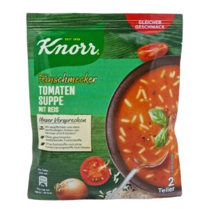 Knorr Zupa Pomidorowa z Ryżem 500ml – Tomaten Suppe mit Reis