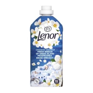 Lenor Fresh Breeze of Greek Island 1,64L – Płyn do Płukania Tkanin 82 Prania    E