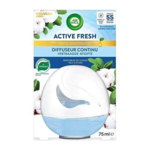 Air Wick Active Fresh Fresh Cotton 75 ml Odświeżacz Powietrza Do 55 Dni P