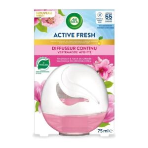 Air Wick Active Fresh Magnolia & Kwiat Wiśni 75 ml Odświeżacz Powietrza Do 55 Dni      R