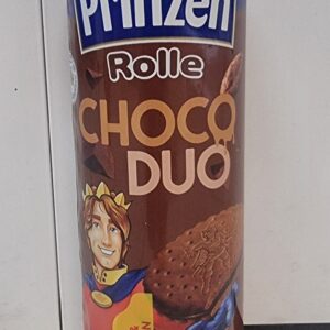 De Beukelaer Prinzen Rolle Choco Duo Herbatniki z Podwójnym Kremem Czekoladowym 352 g