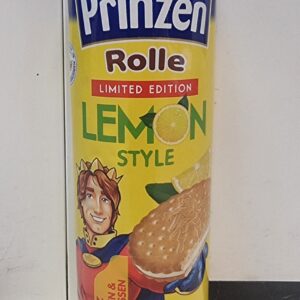 De Beukelaer Prinzen Rolle Lemon Style Herbatniki z Kremem Cytrynowym 352 g – Edycja Limitowana