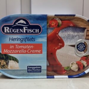 Rügen Fisch Filety Śledziowe w Kremie Pomidorowo-Mozzarellowym 200 g