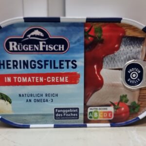 Rügen Fisch Filety Śledziowe w Kremie Pomidorowym 200 g