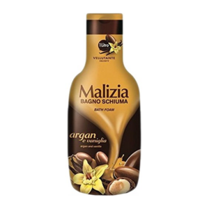 Malizia Bagno Schiuma Argan & Wanilia 1 L – Płyn do kąpieli