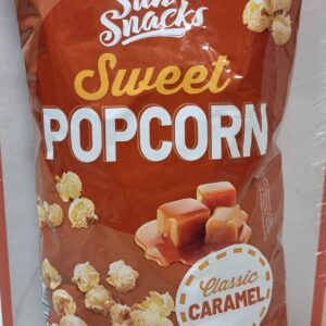 Sun Snacks Sweet Popcorn Classic Caramel – Popcorn karmelowy XXL 500 g