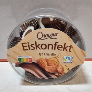 Choceur Eiskonfekt Typ Amaretto – Pralinki czekoladowe o smaku amaretto 300 g
