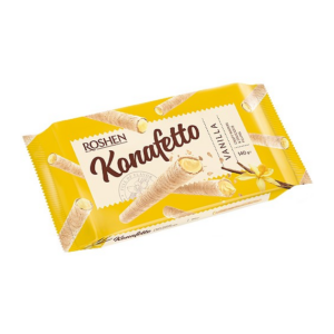 Roshen Konafetto Vanilla Rurki 140g