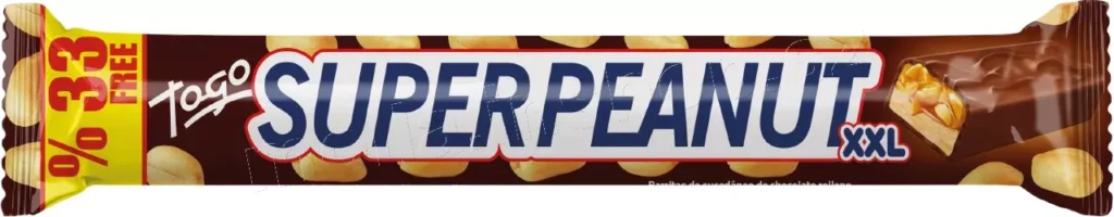Togo Superpeanut XXL 60 g – baton z orzeszkami ziemnymi w czekoladzie