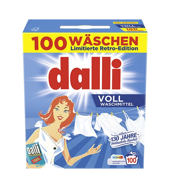 Dalli proszek do prania białego 6 kg Z NIEMIEC