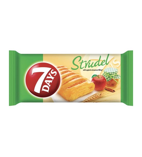 7DAYS Strudel z jabłkowo-cynamonowym nadzieniem 80g