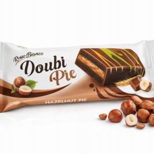 Ciastko Biszkoptowe Czekoladowe z Kremem Orzechowym 40g Doubi Pie Turcja